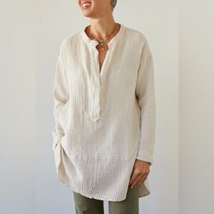 Humanoid Tirza Cotton Gauze Oversized Tunic